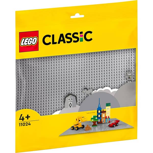 Lego Classic 11024 Bouwplaat Grijs