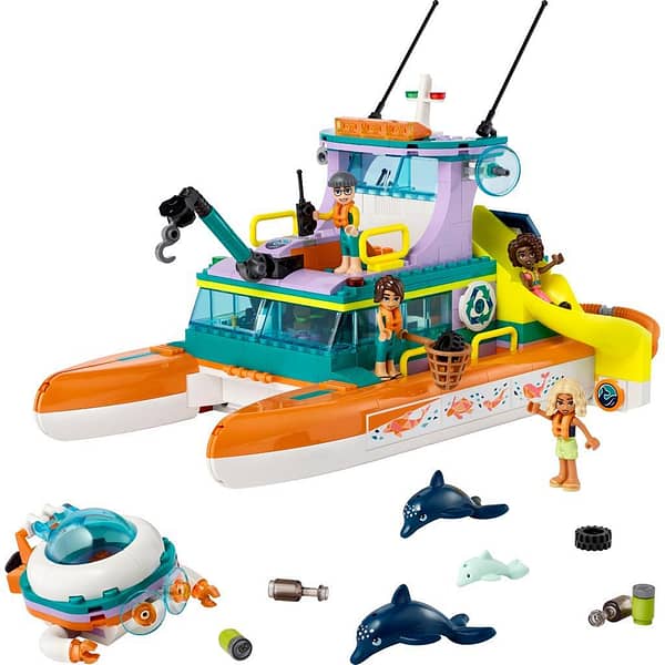 Lego 41734 Friends Reddingsboot op Zee - Afbeelding 2