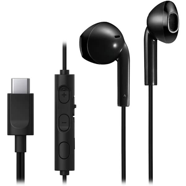 HA-FR17UC JVC In-Ear USB-C Stereo Headset + Remote Black