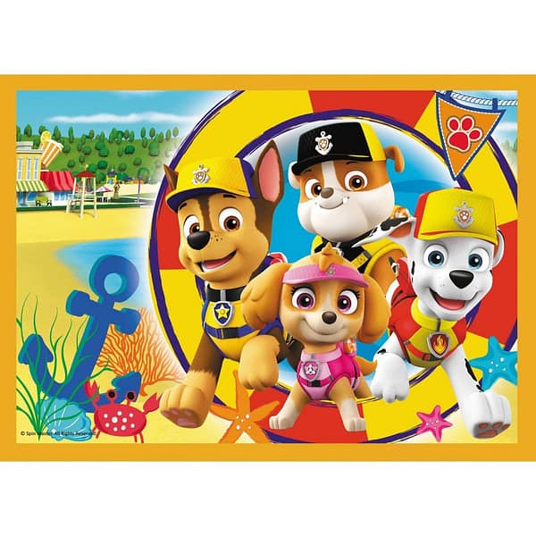 Trefl Paw Patrol 4in1 Puzzel 35-70 Stukjes - Afbeelding 2