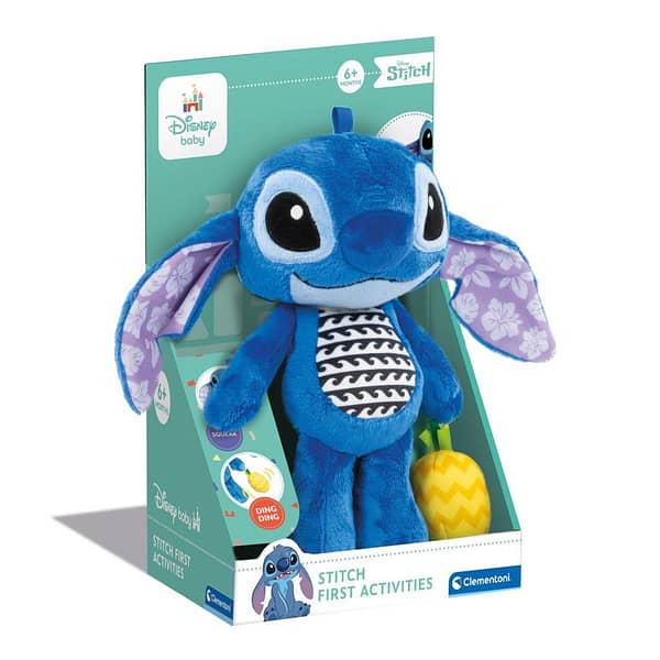 Clementoni Disney Stitch Activiteiten Knuffel + Geluid - Afbeelding 2