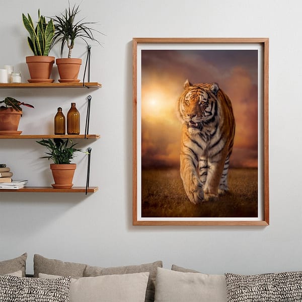 Clementoni High Quality Collection Puzzel Tijger 1000 Stukjes - Afbeelding 2