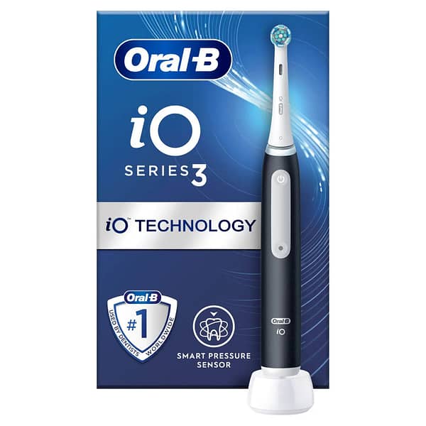 Oral-B iO 3S Elektrische Tandenborstel Zwart/Wit - Afbeelding 2