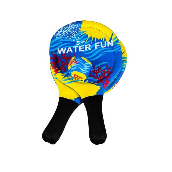 Summertime Water Fun Soft Beach Ball Set Blauw/Geel - Afbeelding 2