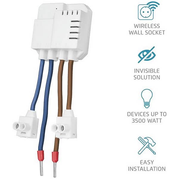 KlikAanKlikUit AWS-3500S Ingebouwde Mini-Hoofdschakelaar - Afbeelding 2