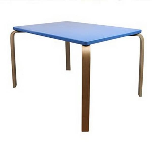 Simply for Kids TR4119 Houten Tafel 70x45cm Blauw