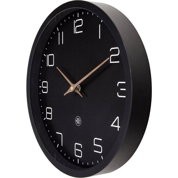 NeXtime NX-7373ZW Wandklok ECO 30 cm Zwart - Afbeelding 2