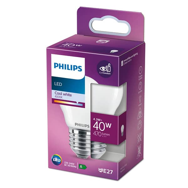 Philips LED Classic Kaarslamp 40W E27 - Afbeelding 2