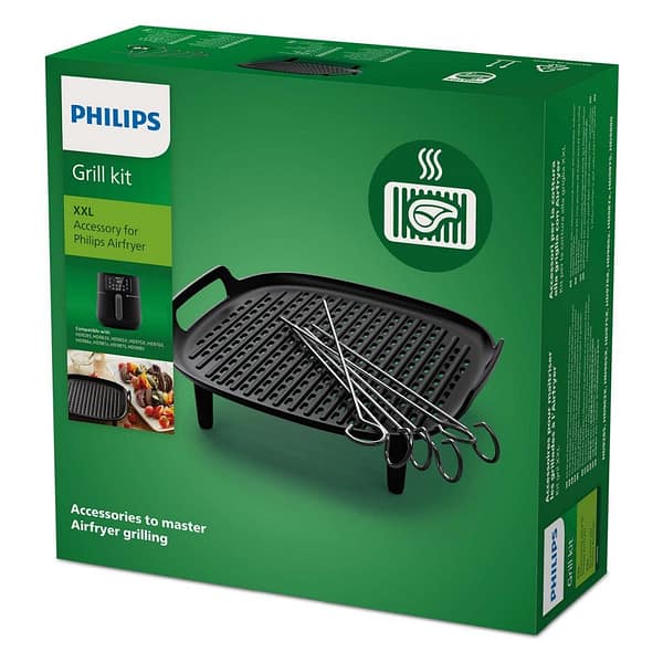 Philips HD9959/00 XXL Grill Kit Zwart - Afbeelding 2