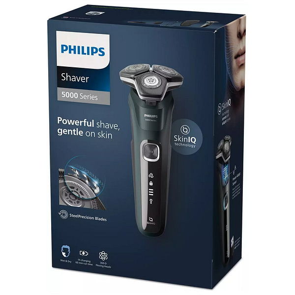 Philips S5884/38 Shaver Series 5000 Elektrisch Scheerapparaat Groen - Afbeelding 2