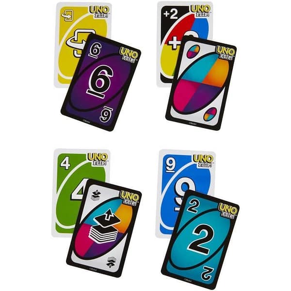 Mattel Games - Uno Flip Side - Jeu de cartes Familles - 7 ans et + GDR44 - Afbeelding 2