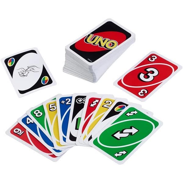 Mattel Games - Uno - Jeu de Cartes Famille - 7 ans et + W2087 - Afbeelding 2