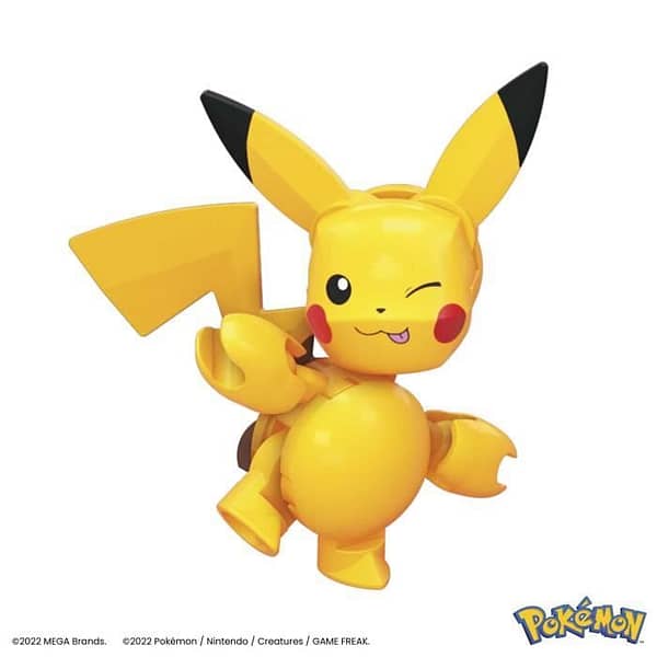 MEGA Pokémon-Coffret de construction Pikachu-Coffret avec 3 figurines articulées (160 pieces) pour enfants HKT23 - Afbeelding 3