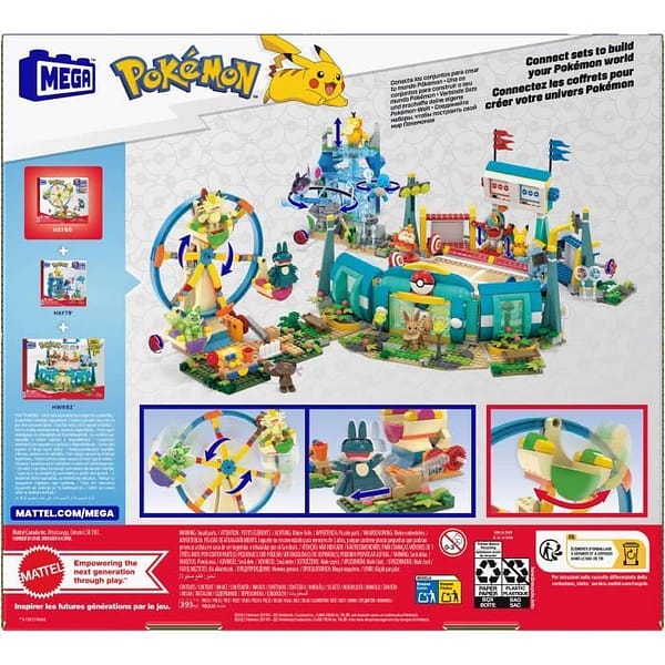 MEGA Pokémon-Coffret La Grande Roue-Jouet a construire HXF80 - Afbeelding 2