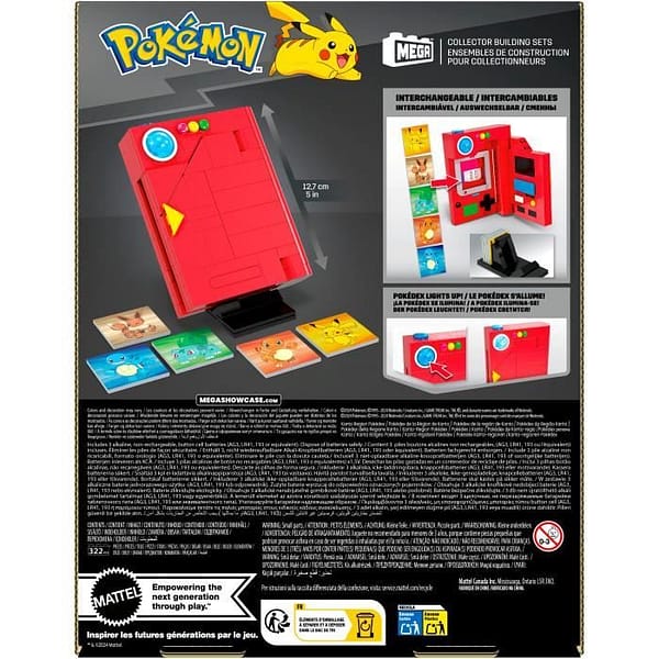 MEGA-Pokémon-Pokédex de la région de Kanto-322 pieces HYM37 - Afbeelding 3