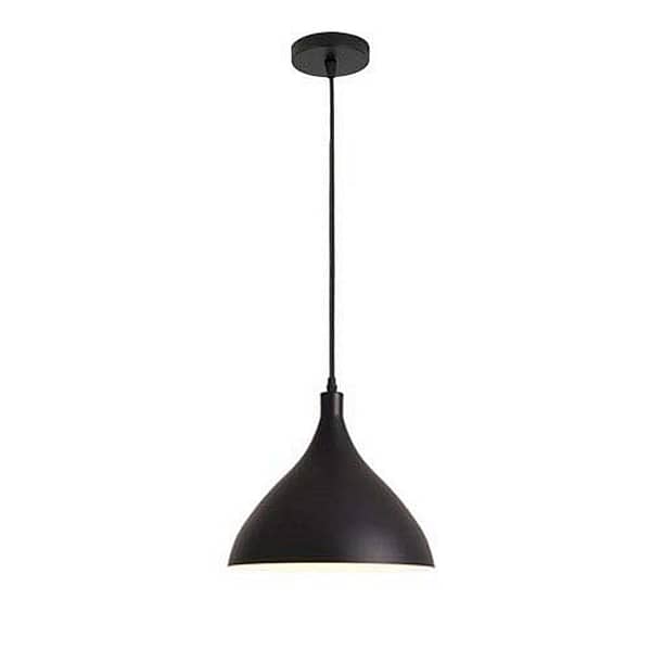 Homestyle Pro MK105-GB Industriële Hanglamp 27x24 cm Zwart/Goud/Metaal