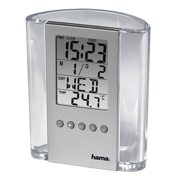 Hama Lcd-thermometer En Penhouder - Afbeelding 2