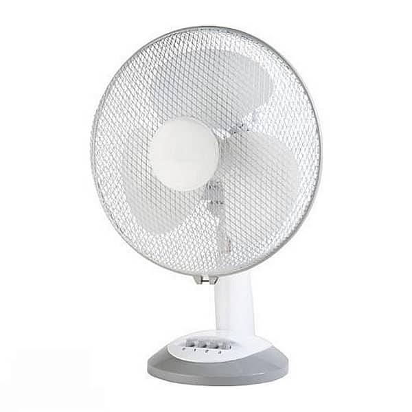 Emerio FN-114202 Tafelventilator 30 cm Wit/Grijs