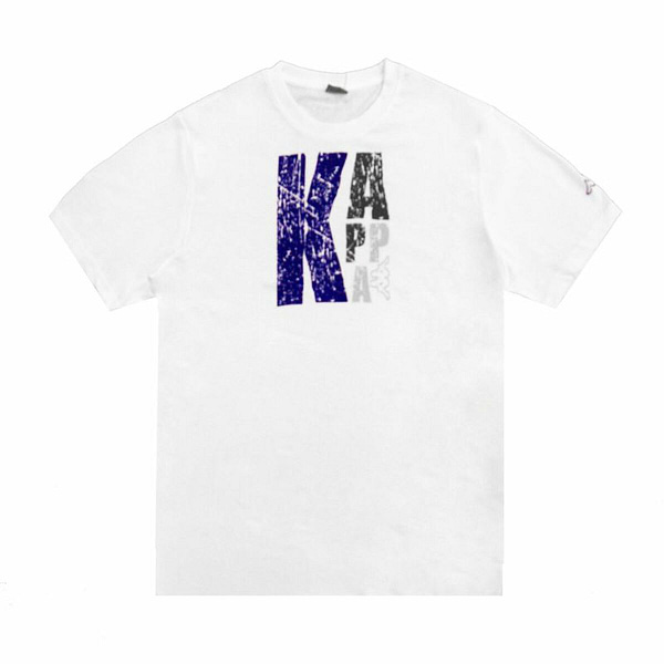 Heren-T-Shirt met Korte Mouwen Kappa Sportswear Logo Wit Maat L - Afbeelding 3