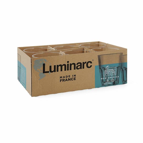 Glas Luminarc New America Transparant Glas (30 cl) (Pack 6x) - Afbeelding 2