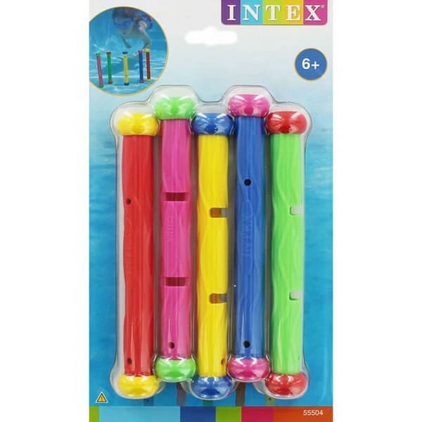 Duikspeelgoed voor onder water Stick Intex 55504 5 Onderdelen