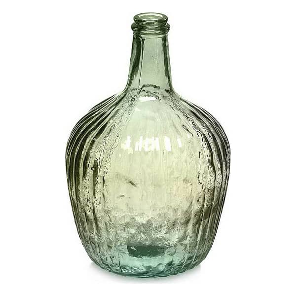 Fles Strepen Decoratie 17 x 29 x 17 cm Groen (4 Stuks) - Afbeelding 2