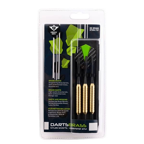 Longfield Darts Brass 3 Stuks 22 gram - Afbeelding 2