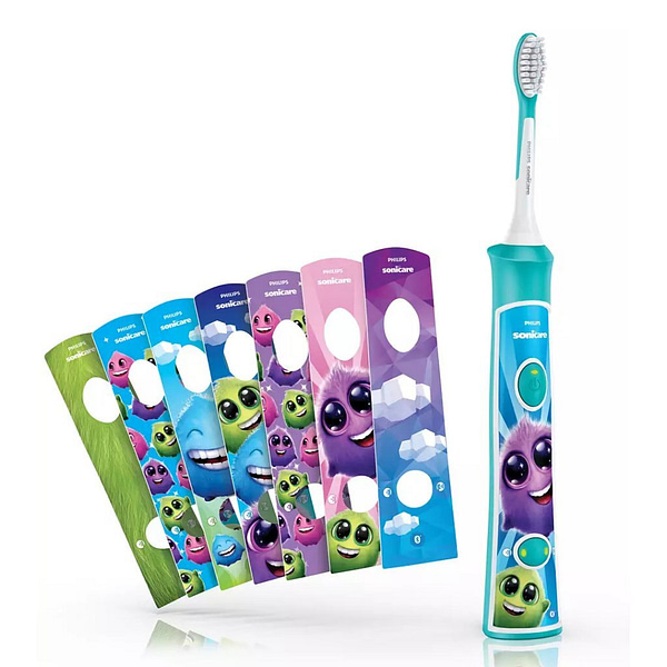 Philips HX6322/04 Sonicare For Kids Elektrische Tandenborstel Groen/Wit - Afbeelding 2