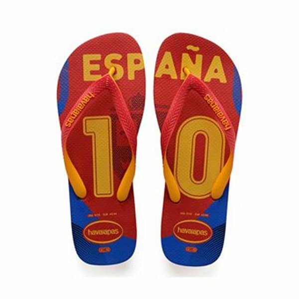 Heren Slippers Havaianas Spain Rood Schoenmaat 43-44