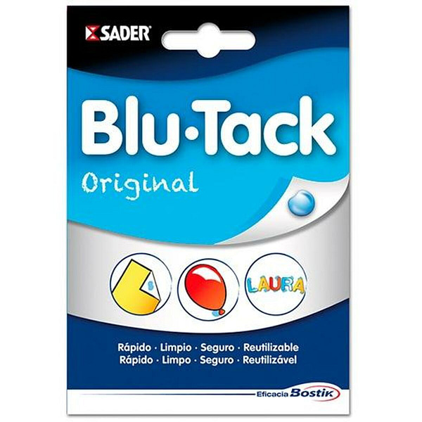 Stopverf Bostik Blu Tack Herbruikbaar (12 Stuks) - Afbeelding 2