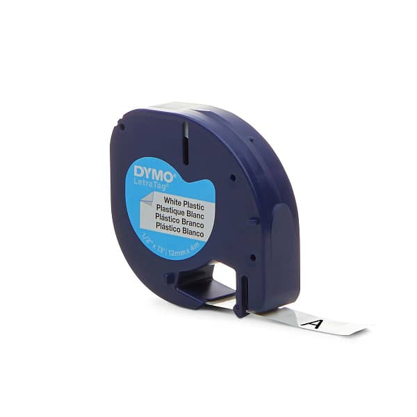 Gelamineerde Tape voor Labelmakers Dymo 91221 12 mm - Afbeelding 2