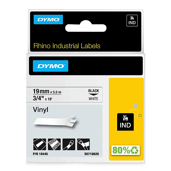 Gelamineerd tape Dymo 18445 - Afbeelding 2