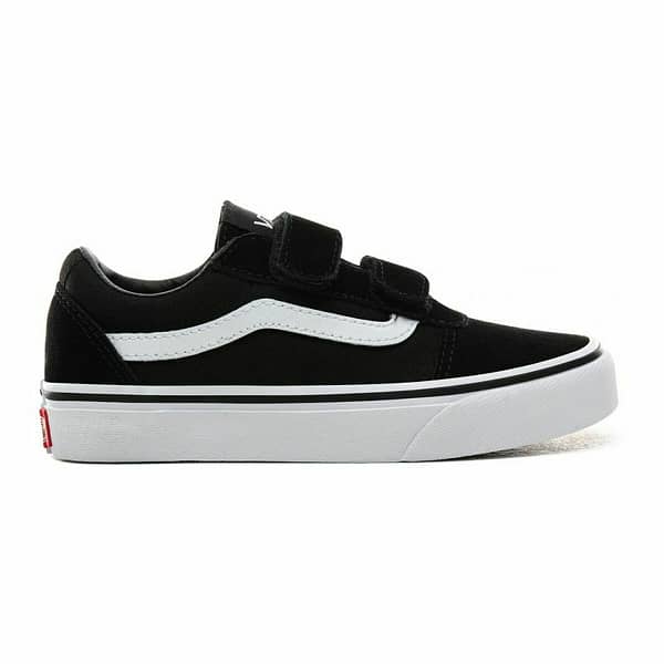 Casual Kindersneakers Vans Ward V Zwart Velcro Schoenmaat 39