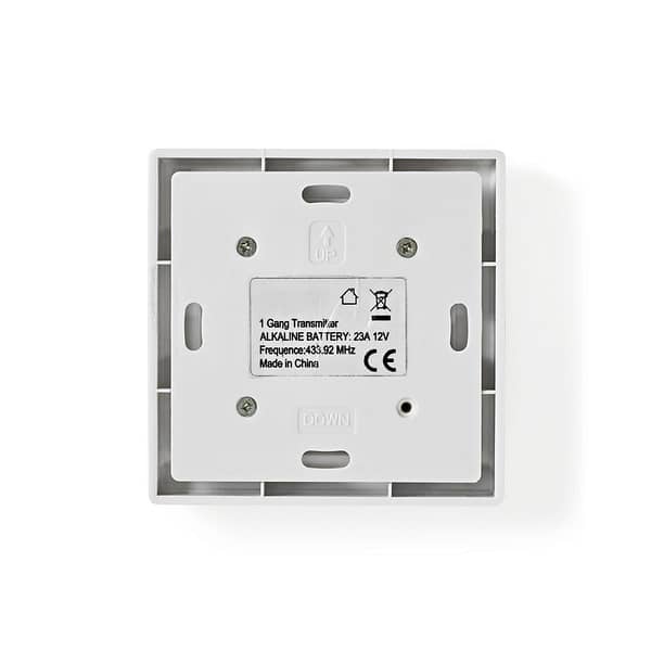 Nedis RFWS10WT Rf Smart Wandschakelaar Enkelvoudig - Afbeelding 2