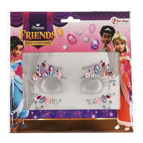 Princess Friends Gezichtsdiamanten - Afbeelding 2