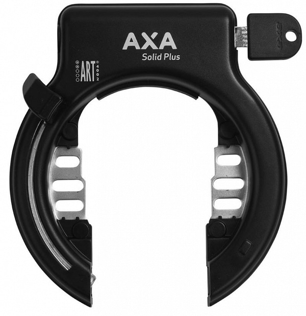 Ringslot Axa Solid Plus - zwart (werkplaatsverpakking)