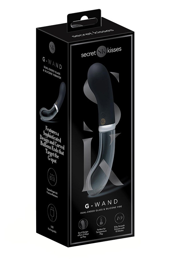 SECRET KISSES GLASS G WAND - Afbeelding 2